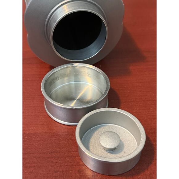 Royal Selangor Pewter Tea *damaged Caddy Canister Tin - Picture 9 of 12